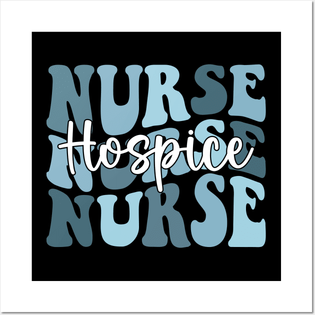 Hospice Nurse, Cute Palliative Care Team, Hospice Aide Hospice Social worker Wall Art by Nisrine